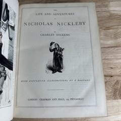 Charles Dickens Collected Works Illustrated Chapman & Hall Victorian Novels