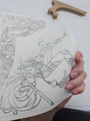ACG Anime Coloring Book – 24 Loose Pages Color Pencil or Artist Choice SEE PICS