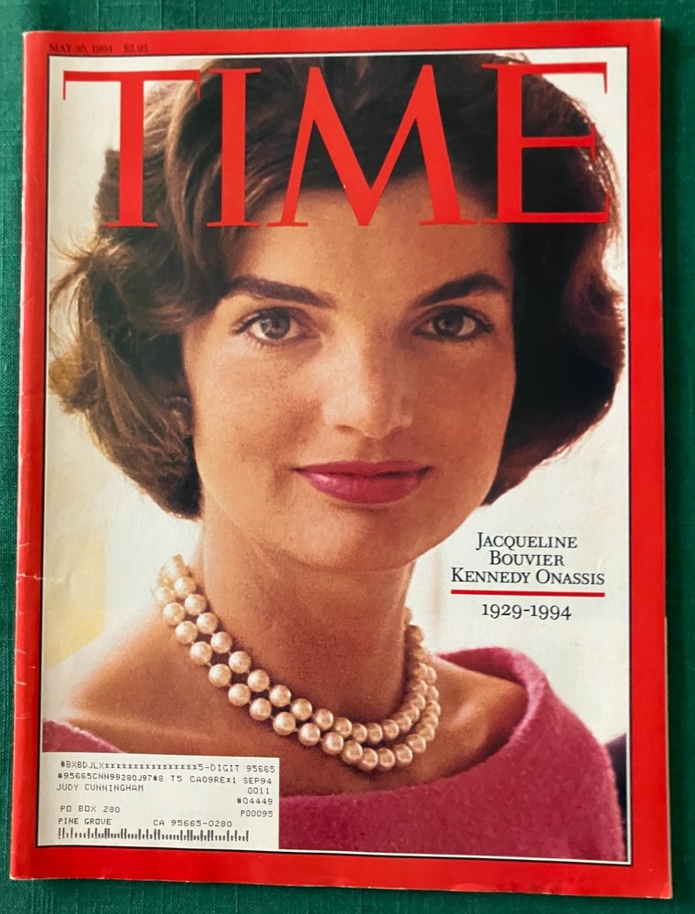 Time Magazine May 30 1994 – Jacqueline Kennedy Onassis 1929-1994