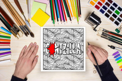 Swear Word Coloring Book for Adults: 50 Adult Cuss Coloring Pages with Funny and