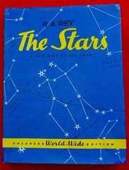 „THE STARS, A NEW WAY TO SEE THEM” ~1966~ DUST COVER=STAR MAP~HARDBACK~161 PAGES