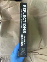 Roger Deakins SIGNED book REFLECTIONS Roger & James Deakins + ACS 1917 mag