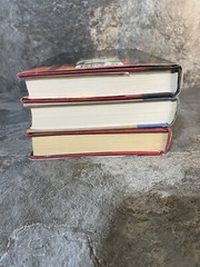 3 Bernard Cornwell Hardback Books – Heretic, Vagabond, Sharpe’s Fortress