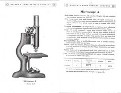 „MICROSCOPES, MICROTOMES and ACCESSORIES” CATALOG – 1922