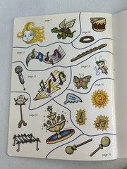 Vintage 2001 Dragon Tales Musical Scales Coloring Sticker Activity Book Y2K
