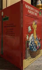 CTW Sesame Street 1st Vtg HC Ed. Nobody Cares About Me! Sarah Roberts 1982 GOOD!