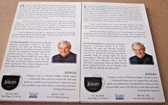 DR. DAVID JEREMIAH STUDY GUIDES THE BOOK OF JUDGES VOLUMES 1-2 2008