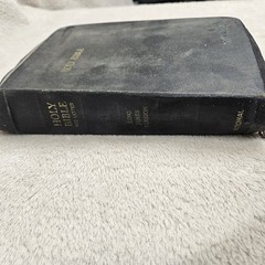 Holy Bible Red Letter KJV 1958 Old & New Testament National Bible Press