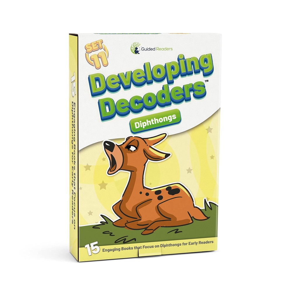 Decodable Readers: 15 Diphthongs Phonics Books for Beginning Readers Ages 4-…