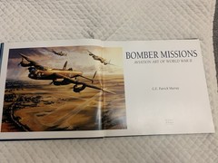 Bomber Missions: Aviation Art of World War II by G.E. Patrick Murray 2006 Vtg