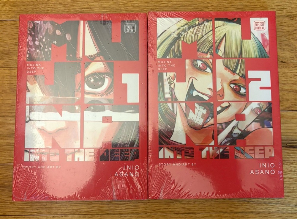 Majuna Into The Deep, Vol. 1 & 2 – Vertical Manga NEW / Factory Sealed