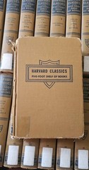 1930s Harvard Classics 5 Foot Shelf Of Books 51 Volume (#35 missing) Library Iss