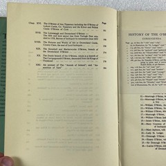 History of the O’BRIENS : from Brian Boroimhe A.D. 1000 to 1945 HCDJ illustrated