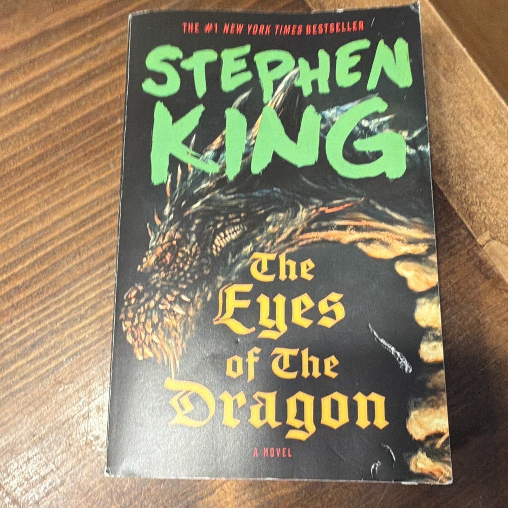 Stephen King The Eyes of the Dragon Paperback Novel Fantasy Fiction