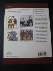 OSPREY WARRIOR #74 GEBIRGSJAGER GERMAN MOUNTAIN TROOPER VG/NN