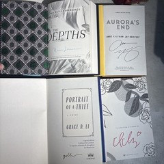 RARE AUTHOR SIGNED DELUXE HARDCOVER DJ NOVEL COLLECTION -Action/romance/suspense