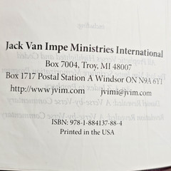 The Jack Van Impe Prophecy Bible KJV Red Letter Limited Edition Leather Bound