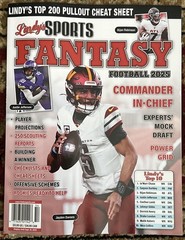 Lindys Sports Fantasy Football 2025 Magazine Jayden Daniel’s