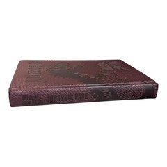 Jurassic Park Michael Crichton 2017 Books-A-Million Brown Faux Leather Book