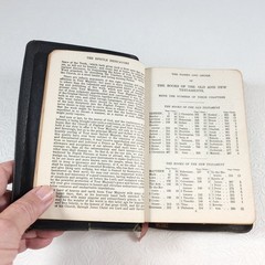 Holy Bible Pronouncing National Bible Press Undated Leather Authorized KJV