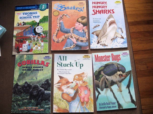 Lot of Step into Reading Level 1 & 2 – PreK – Grade 3 Early reading – Learning