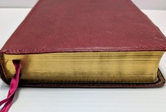 Liberty Annotated Study Bible KJV Genuine Leather Jerry Falwell Baptist Rare OOP