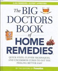 The Big Doctors Book of Home Remedies – Hardcover – GOOD