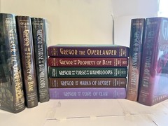 Lot 5 Gregor the Overlander The Underland Chronicles 1-5 Suzanne Collins HC
