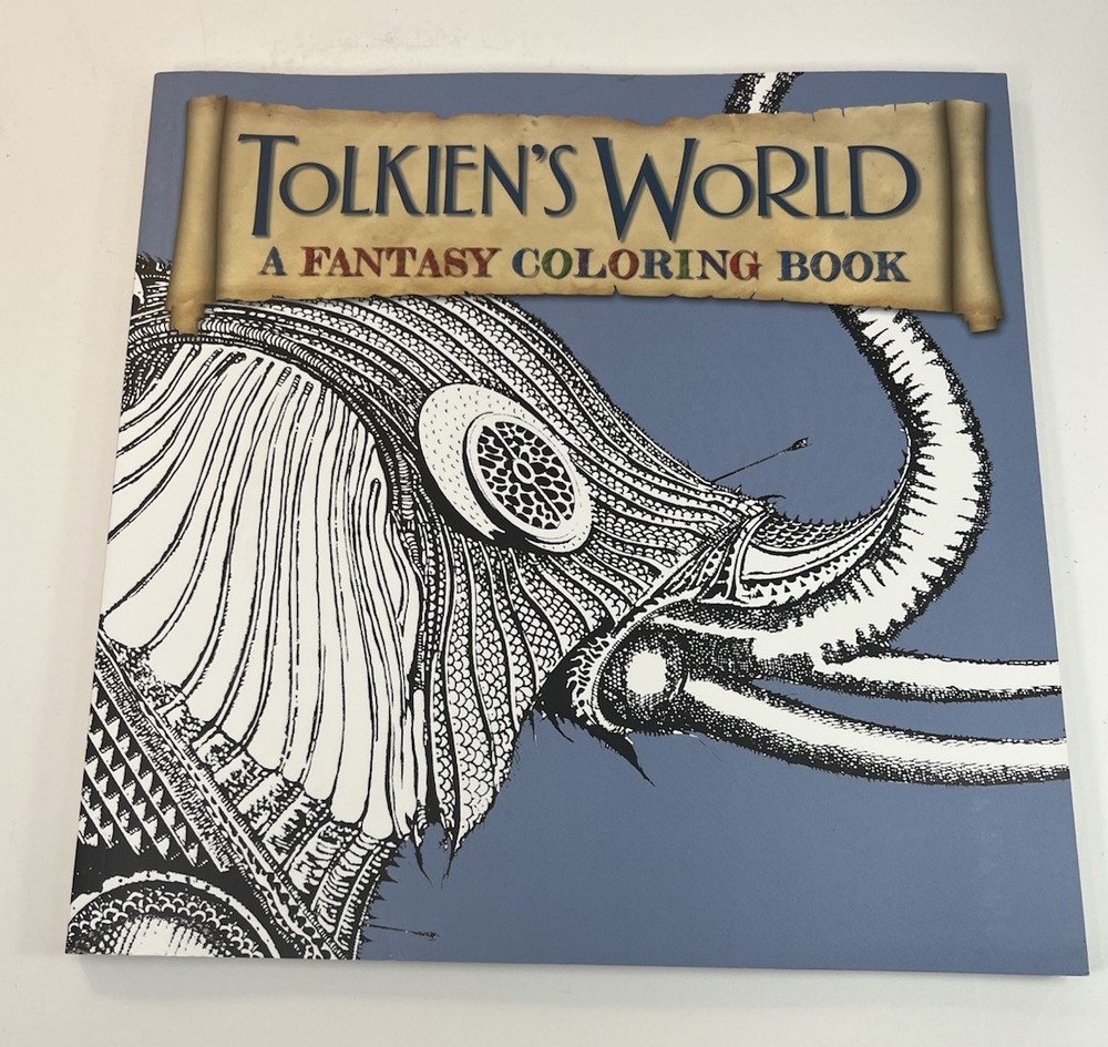 Tolkien’s World A Fantasy Coloring Book New 96 Pages
