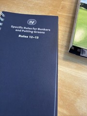 Official Guide to the Rules of Golf by the R&A and USGA – Current 2023 Edition