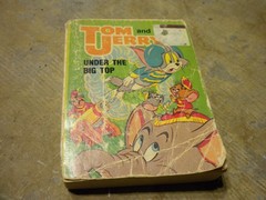 MISSING FIRST 36 NUMBERED PAGES Tom And Jerry BLB Under The Big Top Paperback