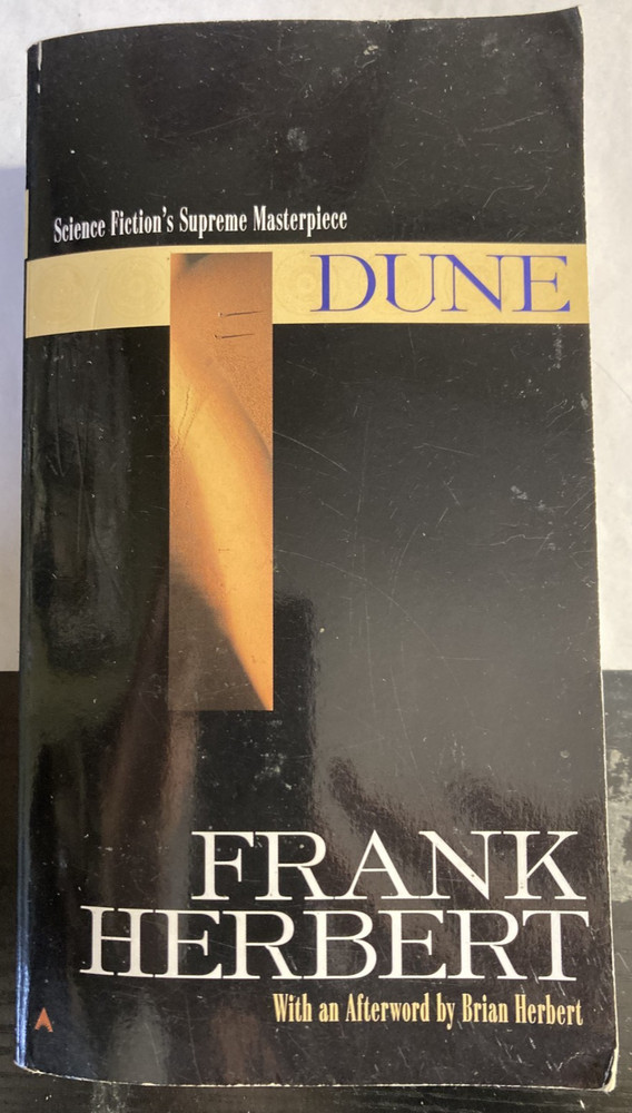 Dune Classic Science Fiction Paperback Book by Frank Herbert from Ace Books 2010