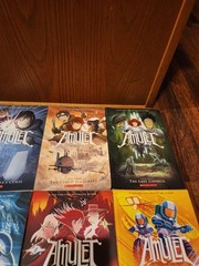 Amulet Graphic Novels Series 1-9 Kibuishi • Complete Set 2008-2018 FE Paperback