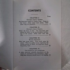 The Hindu Yogi Practical Water Cure By Yogi Ramacharaka Yogi Publication 1937