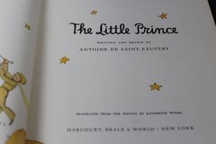 The Little Prince Antoine de Saint-Exupéry 1943 Illustrated Classic DJ $3.75
