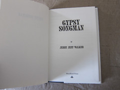 Gypsy Songman – Autobiography, Jerry Jeff Walker, Brand spanking new, never read