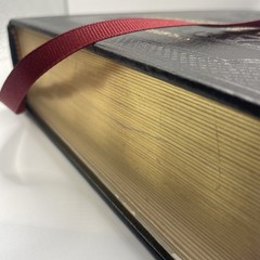 The Stone Edition King James Bible Thomas Nelson Black Gilt Edges Ribbon