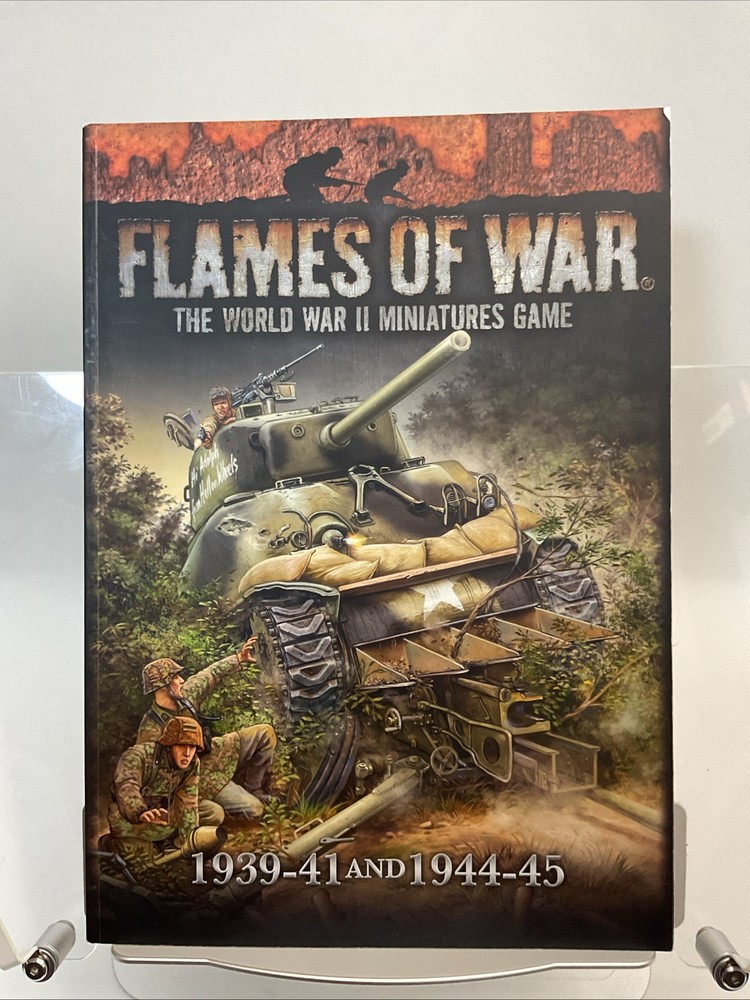 Flames Of War: 1939-41 and 1944-45 rulebook (108 pages) Paperback