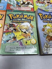 Pokemon adventures volumes 1-7 NICE USED