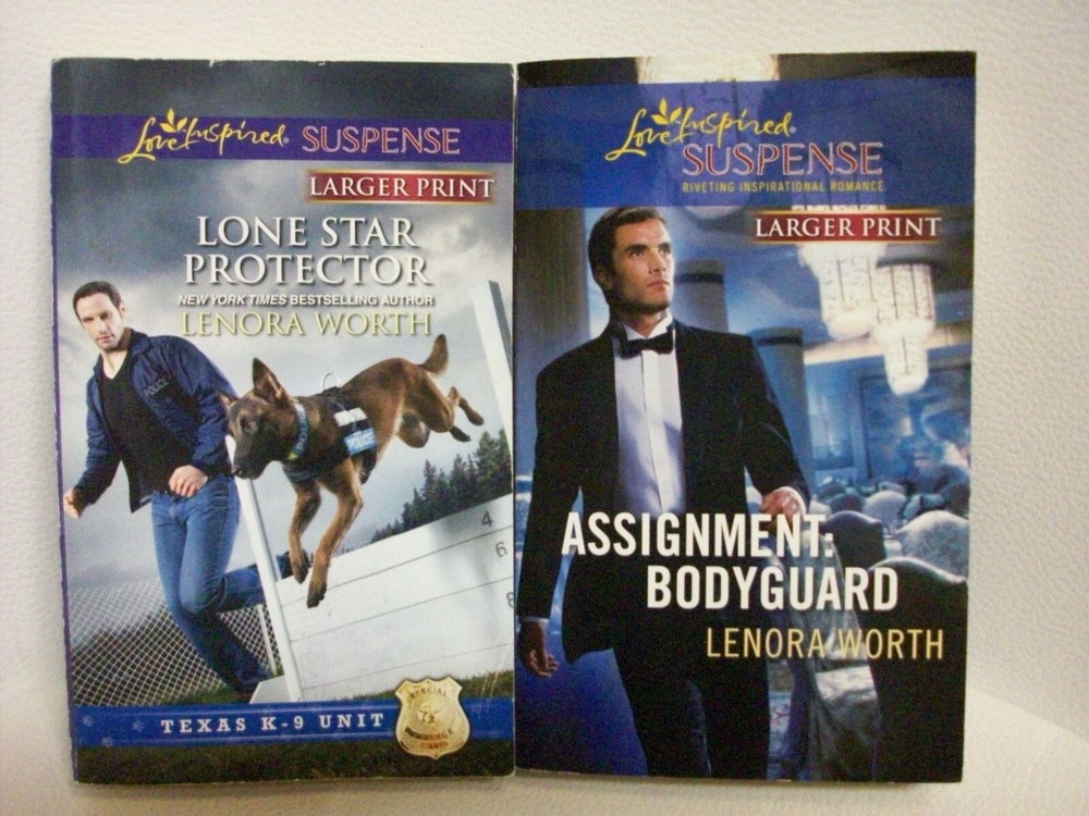 2 Love Inspired suspense by Lenora Worth-Lone Star Protector/Assignment Bodyguad