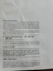 Jaguar XJ6 1968-1986 Repair Manual Haynes Series 1 2 3 4.2L Automotive