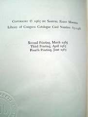 VTG 1965 SAMUEL ELIOT MORISON THE OXFORD HISTORY OF THE AMERICAN PEOPLE HC BOOK
