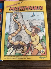 Vtg 2000 Mathmania Highlights Puzzlemania Books Lot Of 6 Homeschool Learning