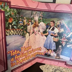 Huge 23”x16” The WIZARD OF OZ By L. Frank Baum Oversized Picture Book VG 2000 ✨