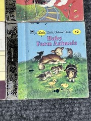 Vintage Set of 1- 12 Little Little Golden Book Miniatures