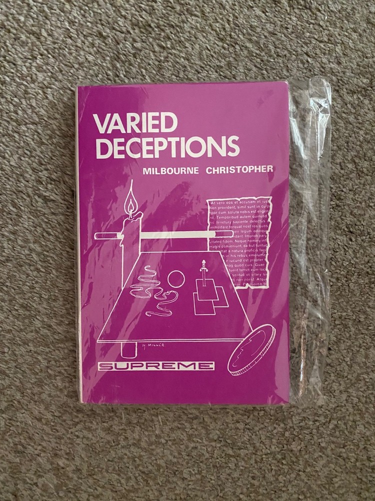 Varied Deceptions Book by Milbourne Christopher
