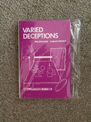 Varied Deceptions Book by Milbourne Christopher