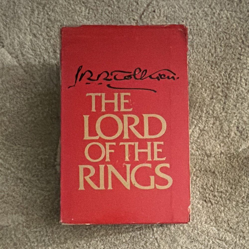 J. R. R. Tolkien The Lord of the Rings Box Set Slipcase, Revised Second Ed