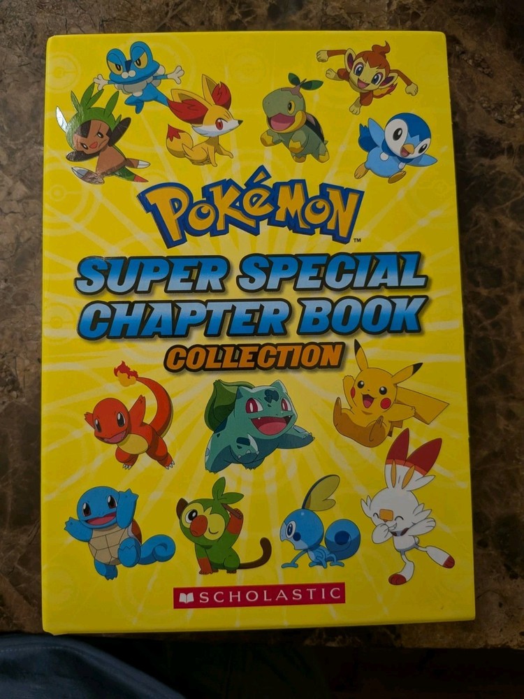 Pokemon Super Special Chapter Book Collection Flip Book Set Of 4