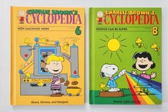 Vintage 1990 Charlie Brown’s 'Cyclopedia HCs Lot of 5: Books 2 4 6 8 9